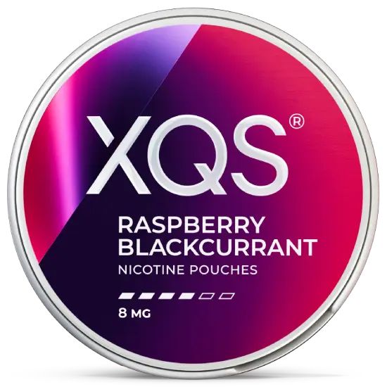 XQS Raspberry Blackcurrant Slim Strong 4