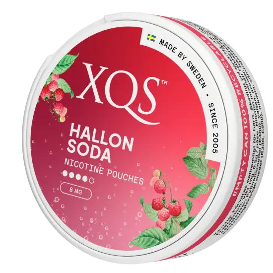 XQS Hallonsoda Strong 6
