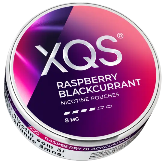 XQS Raspberry Blackcurrant Slim Strong 2