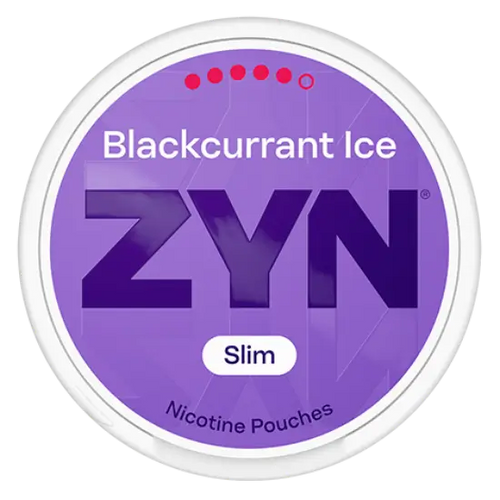ZYN Blackcurrant Ice Slim S5