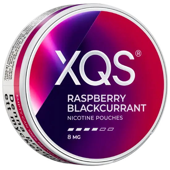 XQS Raspberry Blackcurrant Slim Strong 3